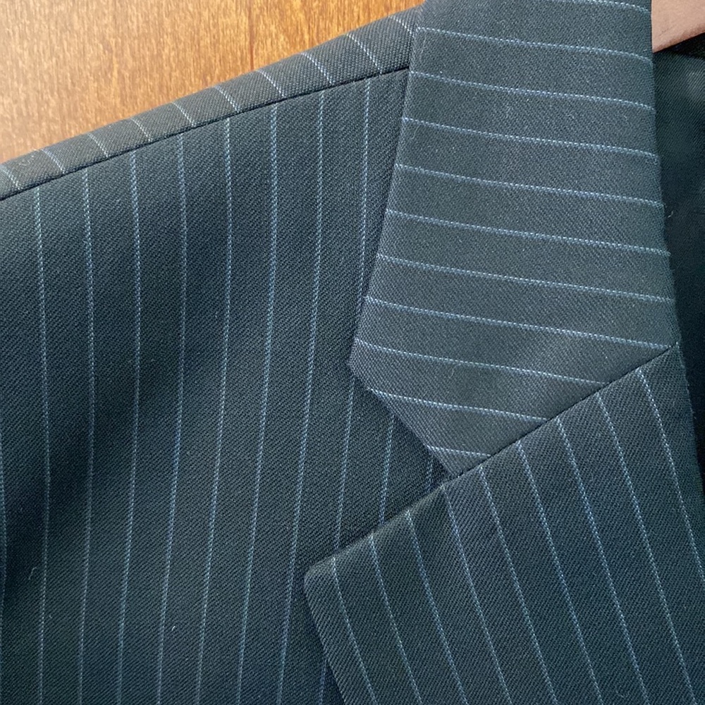 Lauren Ralph Lauren Suit Jacket size 50L and Pants size 40W x 34L Pin Stripe